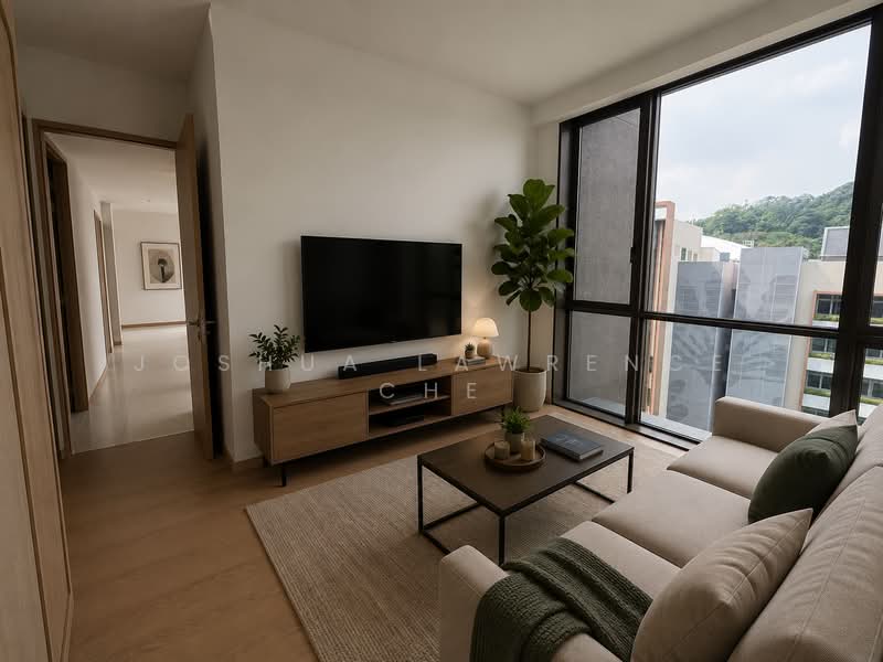 The Botany at Dairy Farm, 3 Dairy Farm Walk, 3 Bedrooms, 1,033 sqft, Condominium For Rent, by Joshua Lawrence Che, 500134299 - Living Room - PropertyGuru.com.sg