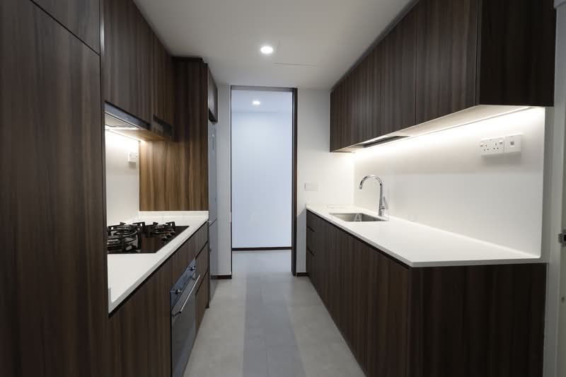 Lentor Modern, Lentor Central, 3 Bedrooms, 1,109 sqft, Condominium For Rent, by William Tang, 500134324 - Kitchen - PropertyGuru.com.sg