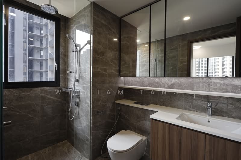 Lentor Modern, Lentor Central, 3 Bedrooms, 1,109 sqft, Condominium For Rent, by William Tang, 500134324 - Bathroom - PropertyGuru.com.sg