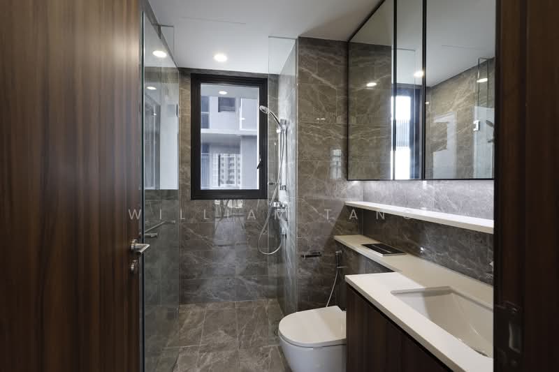 Lentor Modern, Lentor Central, 3 Bedrooms, 1,109 sqft, Condominium For Rent, by William Tang, 500134324 - Bathroom - PropertyGuru.com.sg
