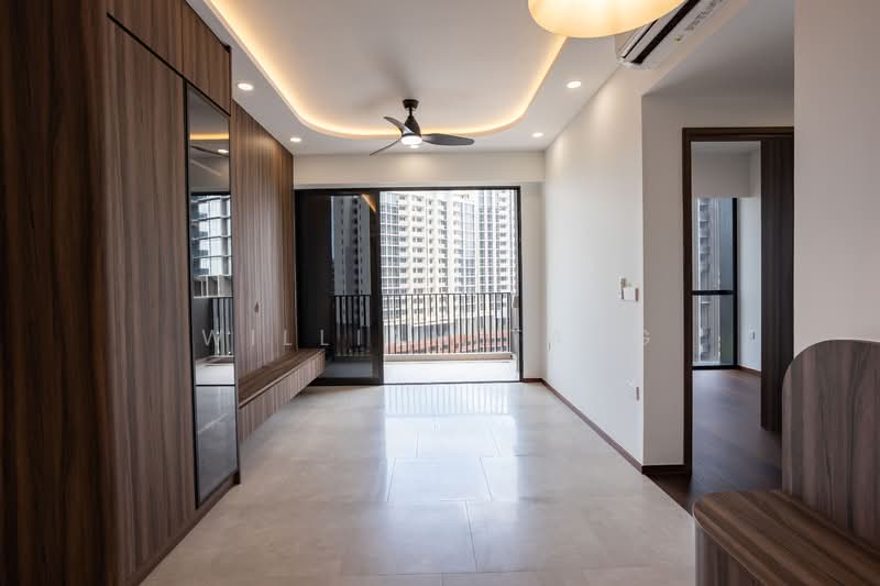 Lentor Modern, Lentor Central, 3 Bedrooms, 1,109 sqft, Condominium For Rent, by William Tang, 500134324 - Living Room - PropertyGuru.com.sg