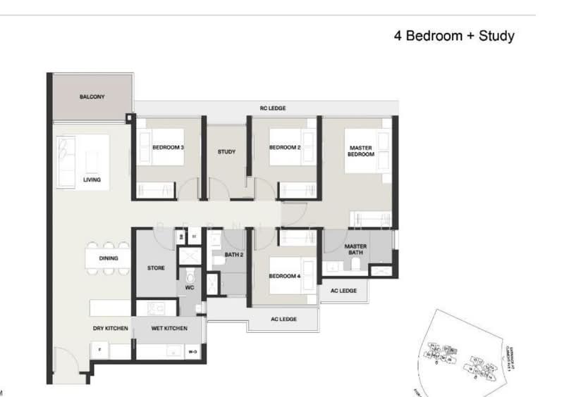 Clavon, 6 Clementi Avenue 1, 4 Bedrooms, 1,356 sqft, Condominium For Sale, by Bernice Ho, 500134331 - PropertyGuru.com.sg