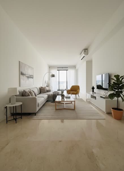 Clavon, 6 Clementi Avenue 1, 4 Bedrooms, 1,356 sqft, Condominium For Sale, by Bernice Ho, 500134331 - Living Room - PropertyGuru.com.sg