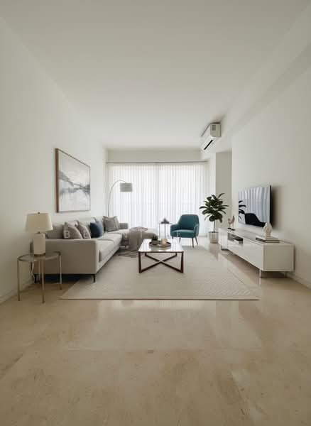 Clavon, 6 Clementi Avenue 1, 4 Bedrooms, 1,356 sqft, Condominium For Sale, by Bernice Ho, 500134331 - Living Room - PropertyGuru.com.sg