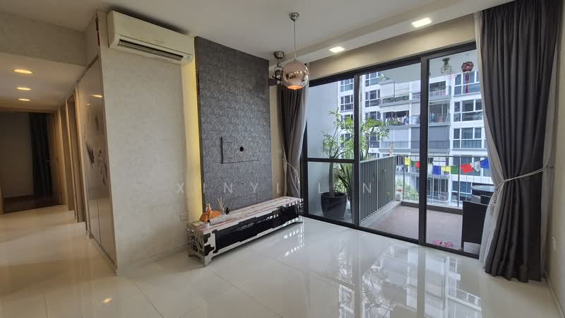 Twin Waterfalls, 106 Punggol Walk, 3 Bedrooms, 915 sqft, Executive Condominium For Rent, by Xinyi Lin, 500134332 - Living Room - PropertyGuru.com.sg