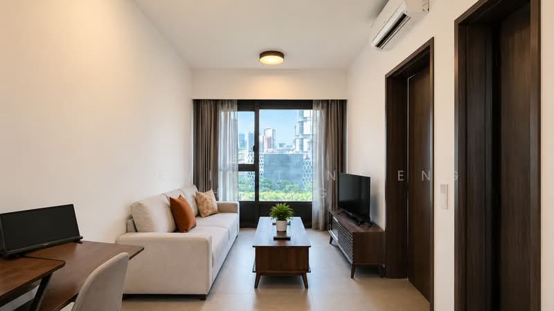 Midtown Modern, 18 Tan Quee Lan Street, 1 Bedroom, 409 sqft, Condominium For Sale, by Phoenix Tan Feng Huang, 500134377 - Living Room - PropertyGuru.com.sg