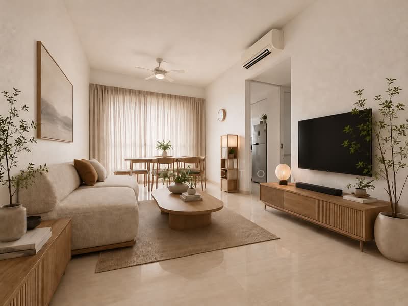 Sky Vue, 1 Bishan Street 15, 2 Bedrooms, 797 sqft, Condominium For Sale, by Yeo Victor, 500134379 - Living Room - PropertyGuru.com.sg