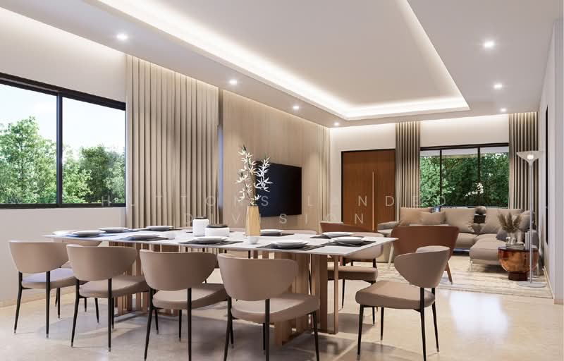 Only 2 exclusive Bungalows in Prime Bukit Timah, Kheam Hock Road, 6 Bedrooms, 9,526 sqft, Bungalow House For Sale, by SEN YAP, 500134432 - Dining Room - PropertyGuru.com.sg