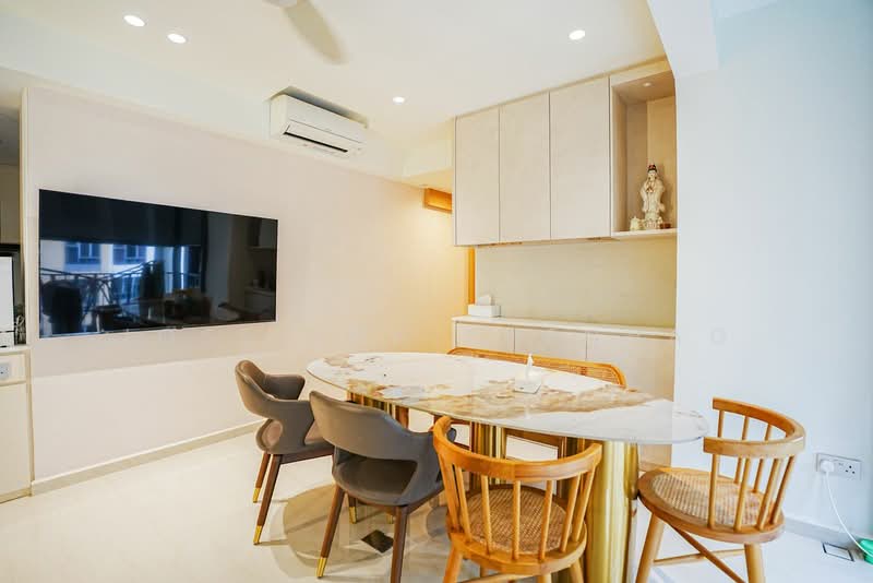 The Brownstone, 158 Canberra Drive, 4 Bedrooms, 1,066 sqft, Executive Condominium For Sale, by Jose Loh Zhenhao, 500134528 - Dining Room - PropertyGuru.com.sg