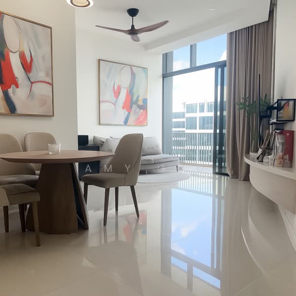 d'Leedon (Former Farrer Court), 11 Leedon Heights, 3 Bedrooms, 1,507 sqft, Condominium For Rent, by Amy Guo, 500134533 - Living Room - PropertyGuru.com.sg