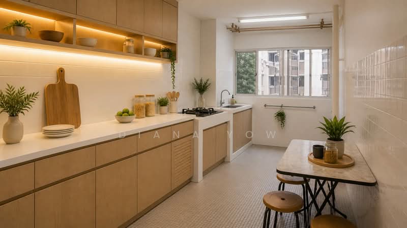119 Ang Mo Kio Avenue 3, 119 Ang Mo Kio Avenue 3, 2 Bedrooms, 721 sqft, HDB Flat For Sale, by Diana Yow, 500134552 - Kitchen - PropertyGuru.com.sg