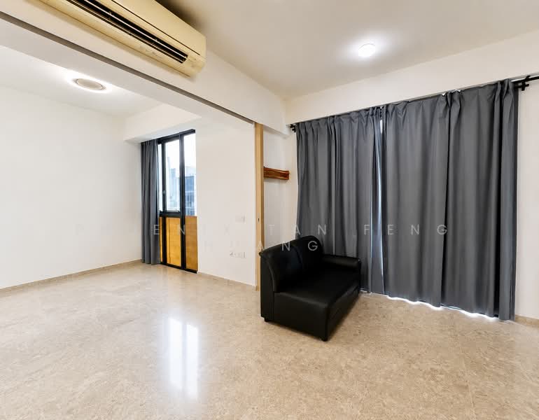 The Luxurie, 21 Compassvale Road, 1 Bedroom, 452 sqft, Condominium For Sale, by Phoenix Tan Feng Huang, 500134581 - Living Room - PropertyGuru.com.sg