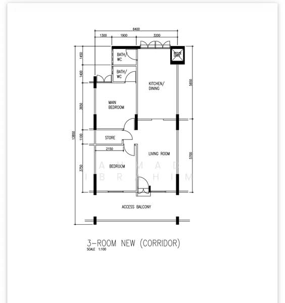 379 Clementi Avenue 5, 379 Clementi Avenue 5, 2 Bedrooms, 720 sqft, HDB Flat For Sale, by Ahmad Ibrahim, 500134671 - PropertyGuru.com.sg