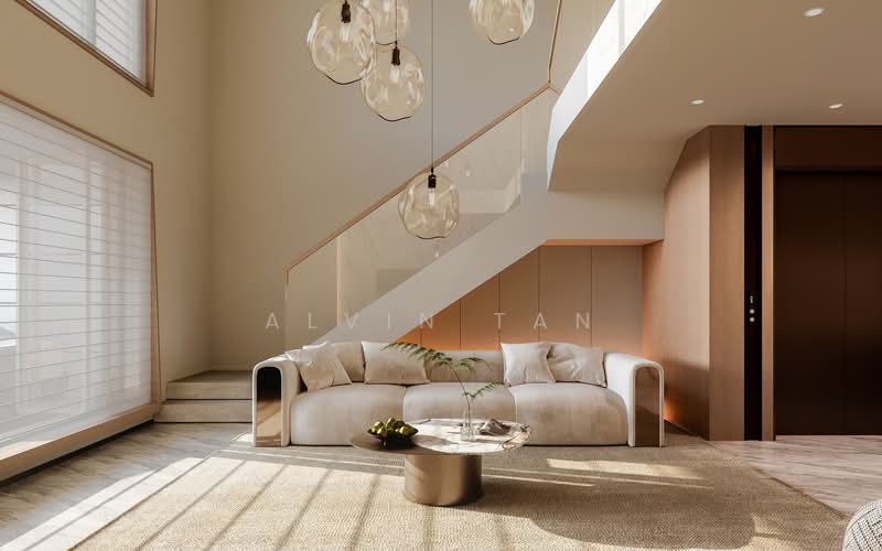 BRAND NEW INTER /D15/OPERA ESTATE, DAFNE STREET, 5 Bedrooms, 4,263 sqft, Terraced House For Sale, by Alvin Tan, 500134699 - Living Room - PropertyGuru.com.sg