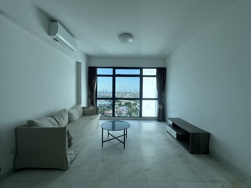Blue Horizon, 21 West Coast Crescent, 2 Bedrooms, 964 sqft, Condominium For Rent, by Ivan Zhang, 500134710 - Living Room - PropertyGuru.com.sg