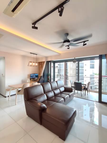 Waterbay, 47A Edgefield Plains, 3 Bedrooms, 1,098 sqft, Executive Condominium For Sale, by Tony Yap, 500134728 - Living Room - PropertyGuru.com.sg