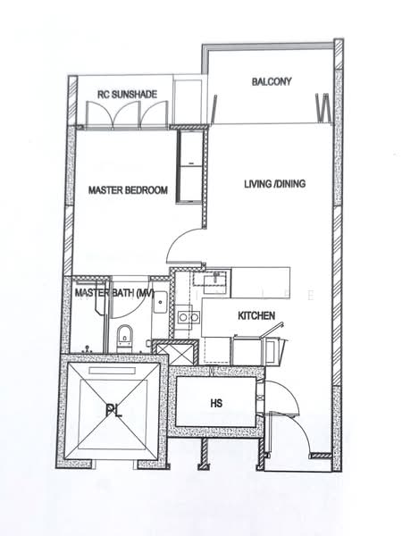 Hillsta, 66 Phoenix Road, 1 Bedroom, 570 sqft, Condominium For Rent, by Wei Yin Lee, 500134759 - PropertyGuru.com.sg
