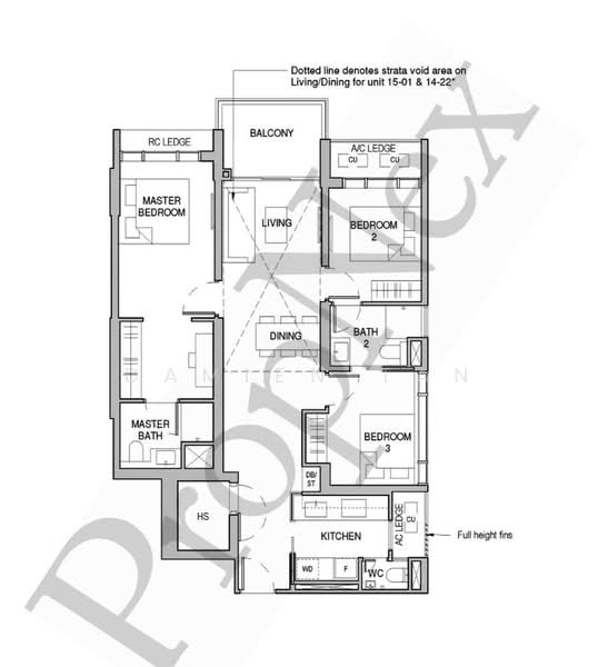 Sceneca Residence, Tanah Merah Kechil Link, 3 Bedrooms, 1,119 sqft, Condominium For Rent, by Damien Tan, 500134764 - PropertyGuru.com.sg