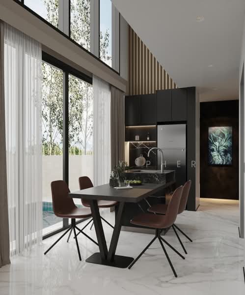 Brighton Crescent Corner Terrace! Brand New!, Serangoon GArdens, Yio Chu Kang, Lorong Chuan, 4 Bedrooms, 6,500 sqft, Corner Terrace For Sale, by Jeremy Pher, 500134765 - Dining Room - PropertyGuru.com.sg