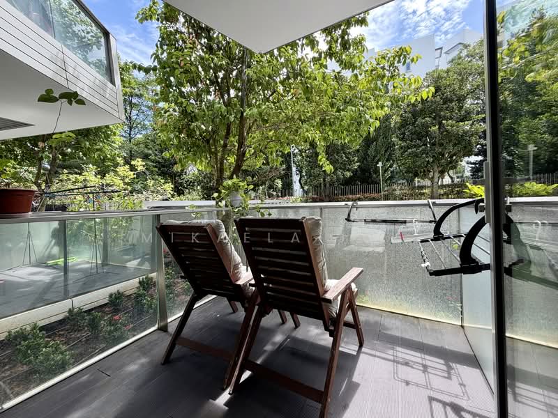 Corals at Keppel Bay, 13 Keppel Bay Drive, 2 Bedrooms, 926 sqft, Condominium For Rent, by Mikaela Joy, 500134822 - Master Bedroom Balcony - PropertyGuru.com.sg