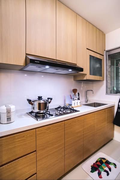 187A Fengshan GreenVille, 187A Bedok North Street 4, 3 Bedrooms, 1,001 sqft, HDB Flat For Sale, by Bendy Ho, 500134834 - Kitchen - PropertyGuru.com.sg