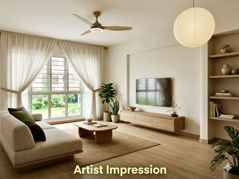 460 Ang Mo Kio Avenue 10, 460 Ang Mo Kio Avenue 10, 3 Bedrooms, 1,292 sqft, HDB Flat For Sale, by Clive Foo Mr Daikin, 500134853 - Living Room - PropertyGuru.com.sg