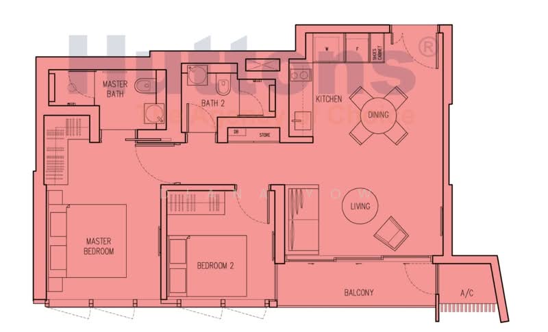 Echelon, 7 Alexandra View, 2 Bedrooms, 732 sqft, Condominium For Rent, by Diana Yow, 500134864 - PropertyGuru.com.sg