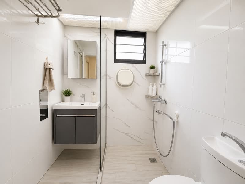 103B Bidadari Park Drive, 103B Bidadari Park Drive, 2 Bedrooms, 732 sqft, HDB Flat For Sale, by Shirlene Ang, 500134867 - Bathroom - PropertyGuru.com.sg