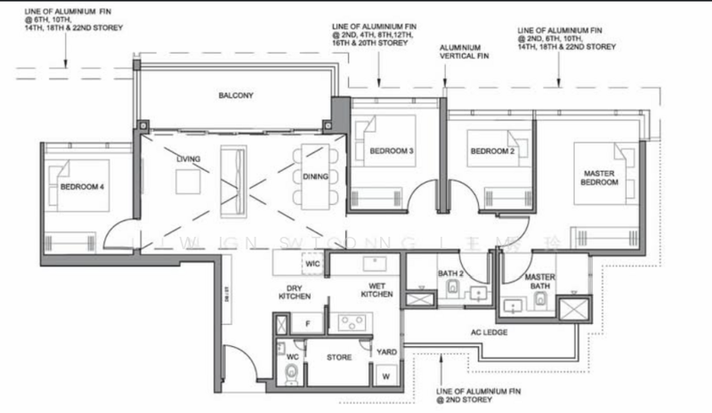 Parc Clematis, 8D Jalan Lempeng, 4 Bedrooms, 1,238 sqft, Condominium For Rent, by Winston Lim, 500134965 - PropertyGuru.com.sg