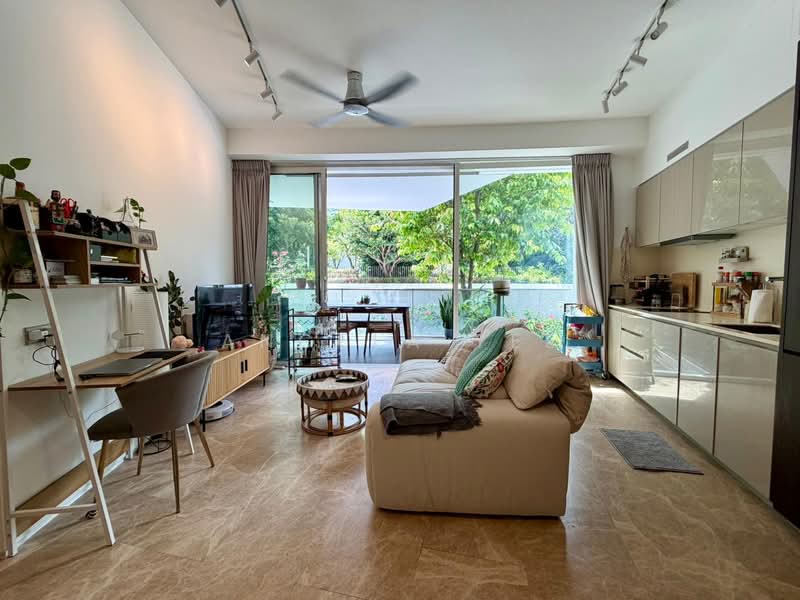 Corals at Keppel Bay, , 2 Bedrooms, 926 sqft, Condominium For Rent, by Angela Yee, 500134966 - Living Room - PropertyGuru.com.sg