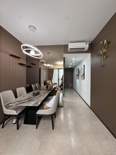Lentor Modern, Lentor Central, 3 Bedrooms, 990 sqft, Condominium For Sale, by Nancy Tan, 500134967 - Dining Room - PropertyGuru.com.sg