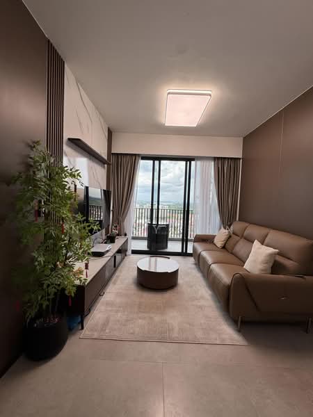 Lentor Modern, Lentor Central, 3 Bedrooms, 990 sqft, Condominium For Sale, by Nancy Tan, 500134967 - Living Room - PropertyGuru.com.sg