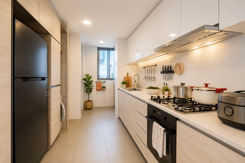 Bartley Residences, 1 Lorong How Sun, 4 Bedrooms, 1,378 sqft, Condominium For Sale, by Diane Ong 王慧芳, 500134984 - Kitchen - PropertyGuru.com.sg