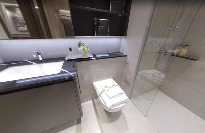 One Marina Gardens, 3 Marina Gardens Lane, 2 Bedrooms, 657 sqft, Apartment For Sale, by Michelle Yow, 500134991 - Bathroom - PropertyGuru.com.sg
