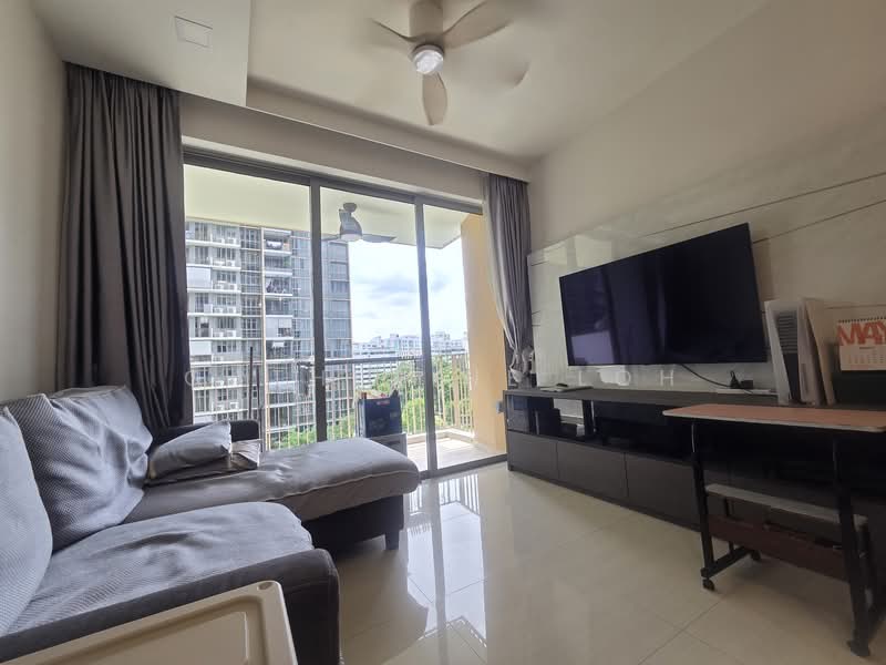 Sol Acres, 14 Choa Chu Kang Grove, 2 Bedrooms, 732 sqft, Executive Condominium For Rent, by Catherine Loh, 500135003 - Living Room - PropertyGuru.com.sg
