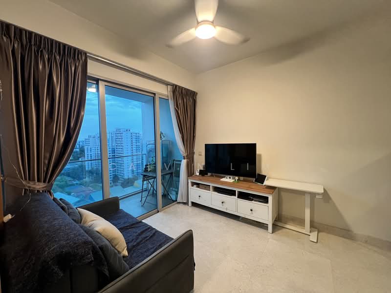 Eight Riversuites, 2 Whampoa East, 1 Bedroom, 441 sqft, Condominium For Sale, by Calvin Lim, 500135102 - Living Room - PropertyGuru.com.sg
