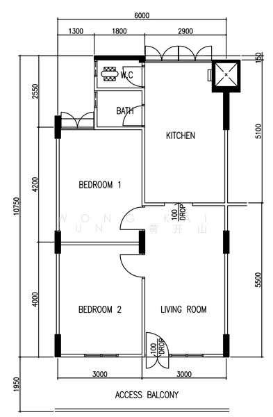 468 North Bridge Road, 468 North Bridge Road, 2 Bedrooms, 646 sqft, HDB Flat For Rent, by Wong Kai Sun  黄开山, 500135142 - PropertyGuru.com.sg