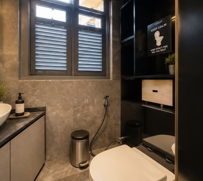 No Takeover Fee Keong Saik Ground Floor F&B, One Call, View 5 Similar Units, 1,067 sqft, Shop / Shophouse For Rent, by CHEN ., 500135159 - Bathroom - CommercialGuru.com.sg