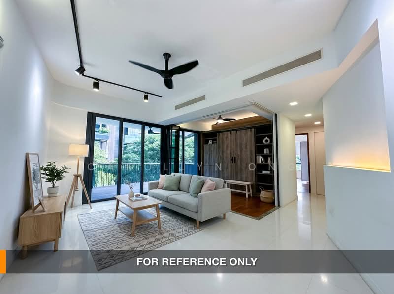 d'Leedon (Former Farrer Court), 3 Leedon Heights, 3 Bedrooms, 1,453 sqft, Condominium For Sale, by Carollyn Ong, 500135162 - Living Room - PropertyGuru.com.sg