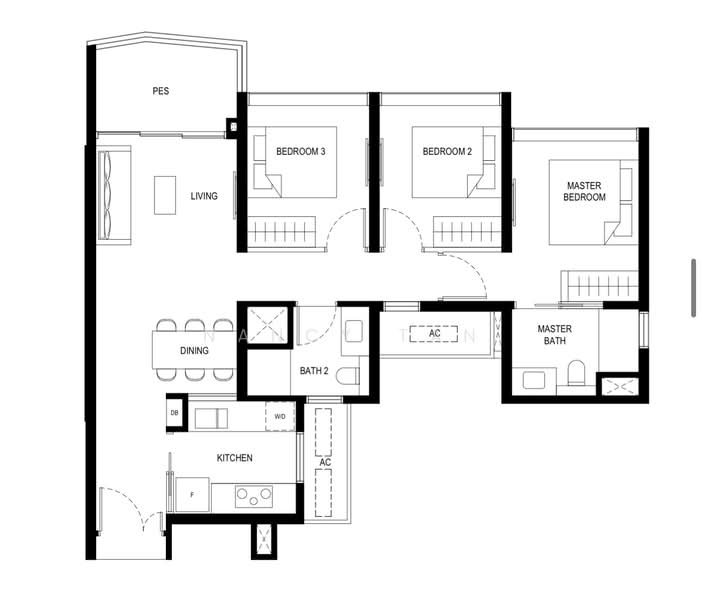 Lentor Hills Residences, Lentor Hills Road (Parcel A), Ang Mo Kio, 3 Bedrooms, 958 sqft, Apartment For Sale, by Nancy Tan, 500135181 - PropertyGuru.com.sg