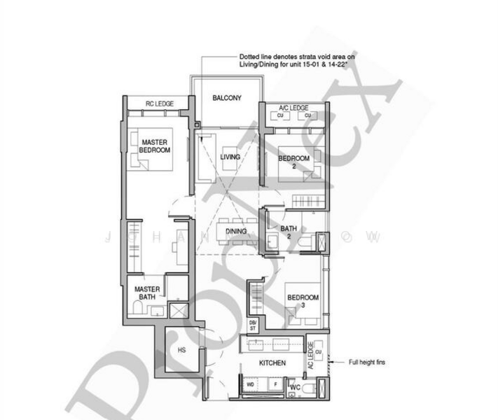 Sceneca Residence, Tanah Merah Kechil Link, 3 Bedrooms, 1,119 sqft, Condominium For Rent, by Johanna Chow, 500135211 - PropertyGuru.com.sg