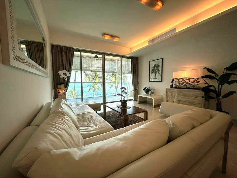 The Azure, 201 Ocean Drive, 3 Bedrooms, 1,712 sqft, Condominium For Sale, by Stephanie Liu, 500135218 - Living Room - PropertyGuru.com.sg