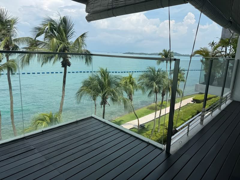 The Azure, 201 Ocean Drive, 3 Bedrooms, 1,712 sqft, Condominium For Sale, by Stephanie Liu, 500135218 - Balcony - PropertyGuru.com.sg