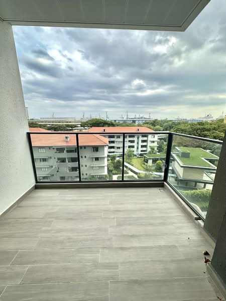 Avenue South Residence, 1 Silat Avenue, 1 Bedroom, 527 sqft, Condominium For Rent, by Astro Yeo, 500135226 - Balcony - PropertyGuru.com.sg