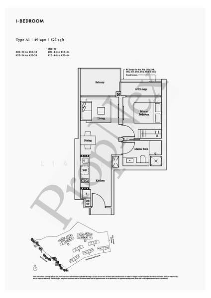 Avenue South Residence, 11 Silat Avenue, 1 Bedroom, 527 sqft, Condominium For Sale, by Liau Li Jun, 500135227 - PropertyGuru.com.sg
