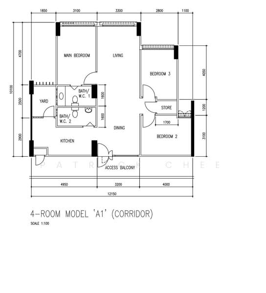 688 Jurong West Central 1, 688 Jurong West Central 1, Room Rental, 126 sqft, HDB Flat For Rent, by Patrick Chee, 500135261 - PropertyGuru.com.sg