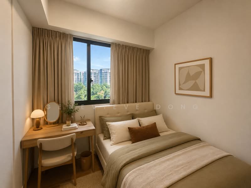Parc Clematis, 8F Jalan Lempeng, 2 Bedrooms, 721 sqft, Condominium For Sale, by Genevieve Dong, 500135262 - Bedroom - PropertyGuru.com.sg