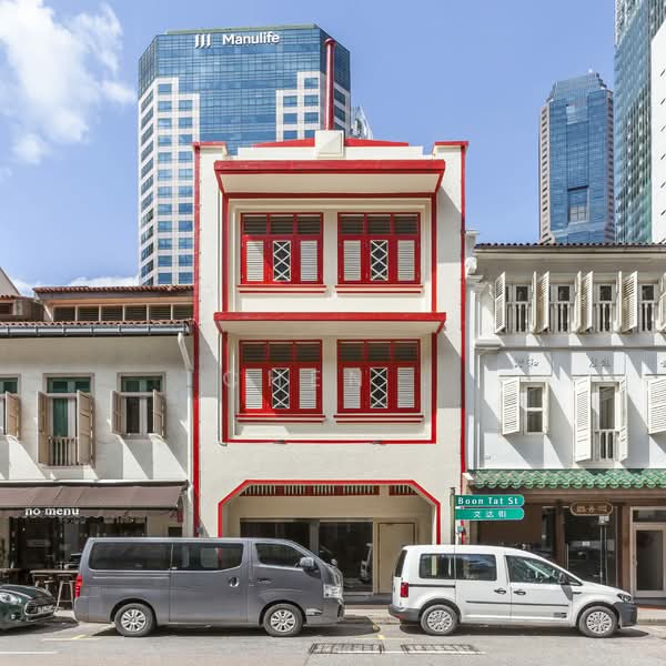 Telok Ayer Vicinity 2 Storey Shophouse with Lift, One Viewing, 5 Comparable Best-Match Units, 3,442 sqft, Shop / Shophouse For Rent, by CHEN ., 500135269 - Exterior - CommercialGuru.com.sg