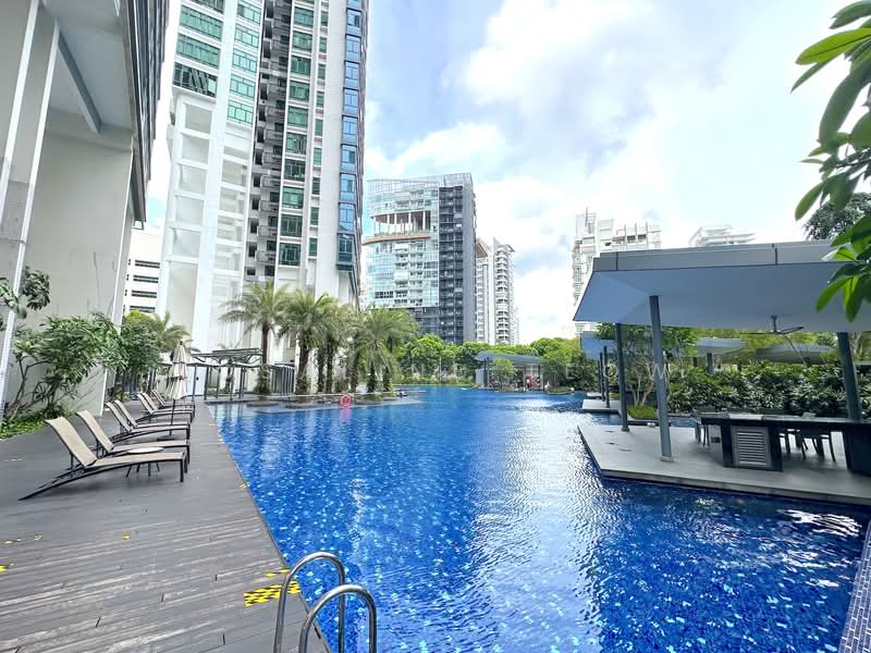 Soleil @ Sinaran, 6 Sinaran Drive, 2 Bedrooms, 936 sqft, Condominium For Rent, by Rosalind Teow, 500135306 - Pool - PropertyGuru.com.sg