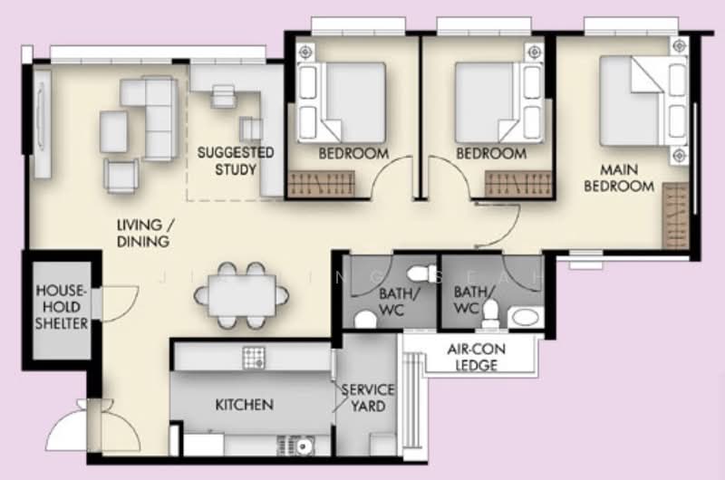 890B Woodlands Drive 50, 890B Woodlands Drive 50, 3 Bedrooms, 1,216 sqft, HDB Flat For Sale, by Jia Ling Seah, 500135367 - PropertyGuru.com.sg
